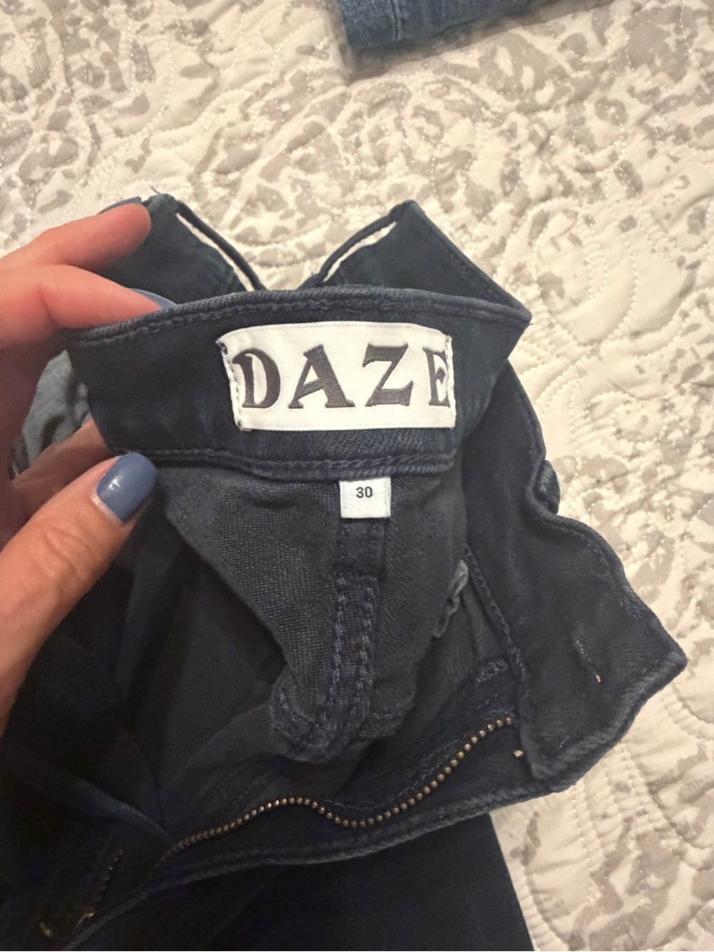 Women's Daze Dark Blue Stretch Jeans - Indigo